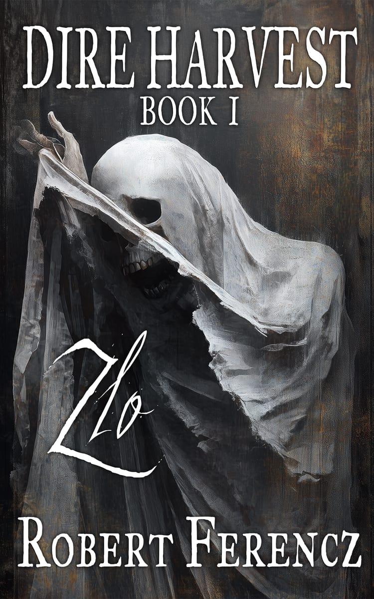 Dire Harvest Book I: Zlo is now available FREE for Chilled Bones Subscribers